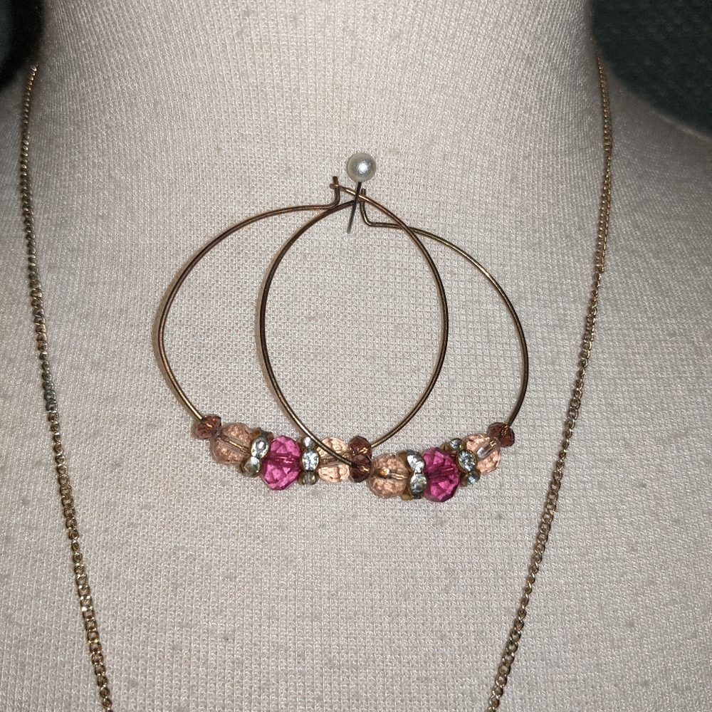 Pink Jewelry Set - Picture 3 of 7